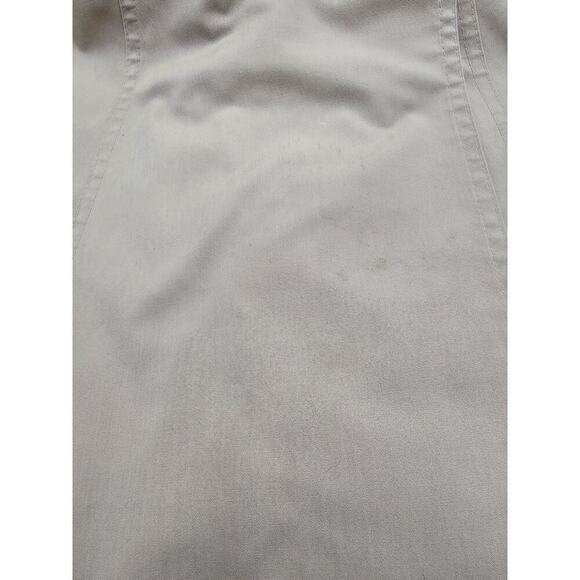 Vtg Women's XS Tan Trench Coat w/Detachable Blue Plaid Wool Liner & Collar - Picture 9 of 16